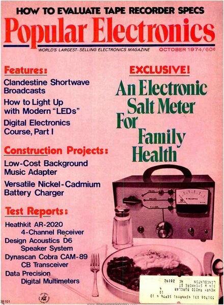 Popular Electronics – 1974-10 Cover
