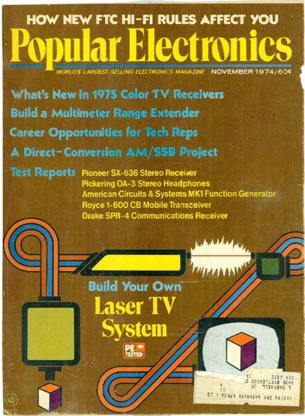 Popular Electronics – 1974-11 Cover