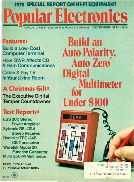 Popular Electronics – 1974-12 Cover