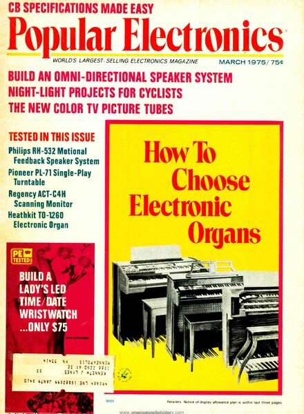 Popular Electronics – 1975-03 Cover