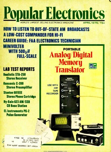 Popular Electronics – 1975-04 Cover