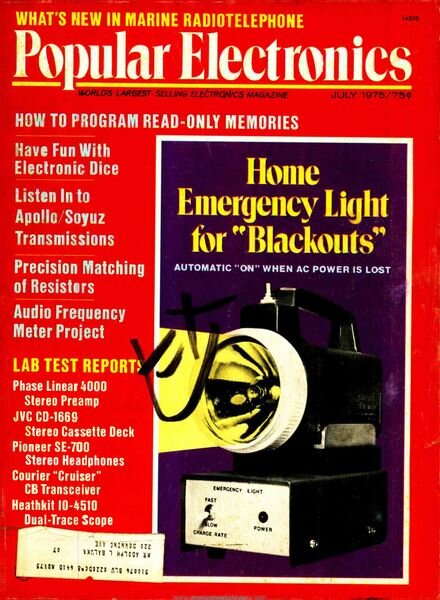 Popular Electronics – 1975-07 Cover