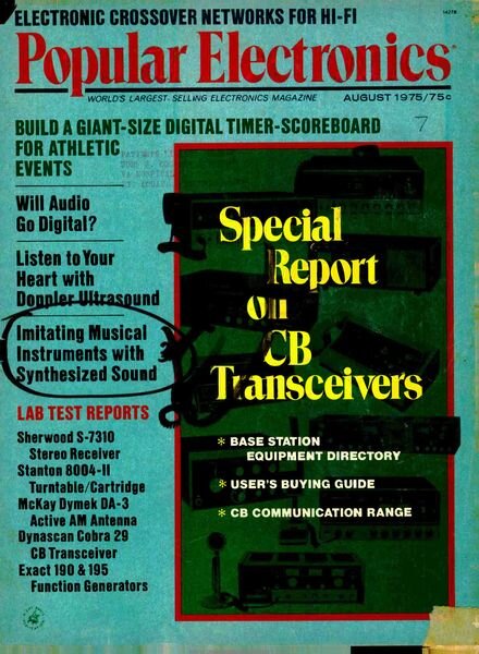 Popular Electronics – 1975-08 Cover