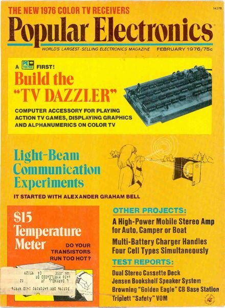 Popular Electronics – 1976-02 Cover