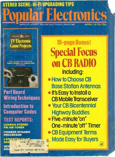 Popular Electronics – 1976-04 Cover