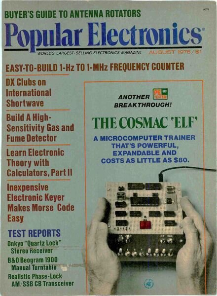 Popular Electronics – 1976-08 Cover