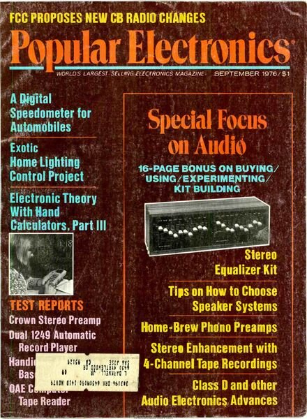 Popular Electronics – 1976-09 Cover