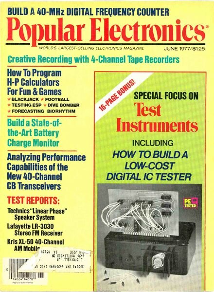 Popular Electronics – 1977-06 Cover