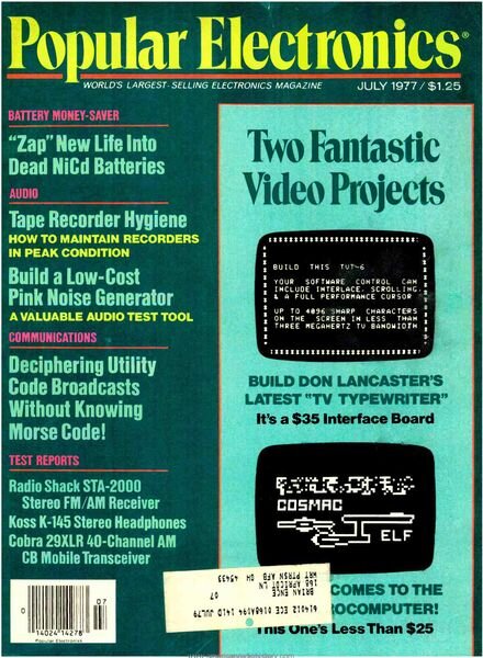 Popular Electronics – 1977-07 Cover