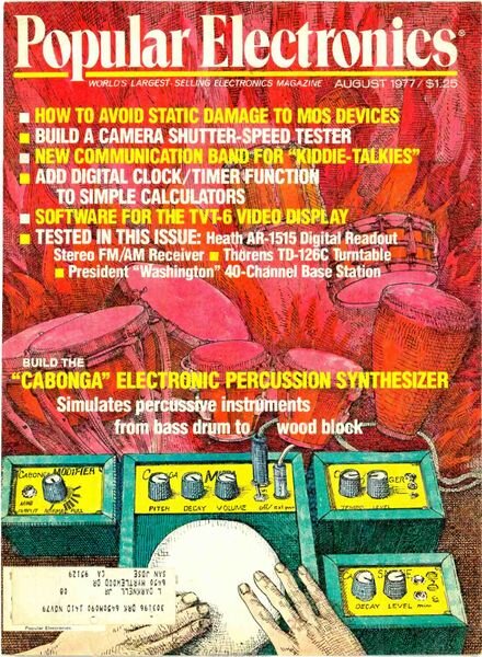 Popular Electronics – 1977-08 Cover