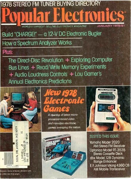 Popular Electronics – 1978-01 Cover