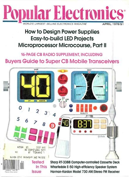 Popular Electronics – 1978-04 Cover