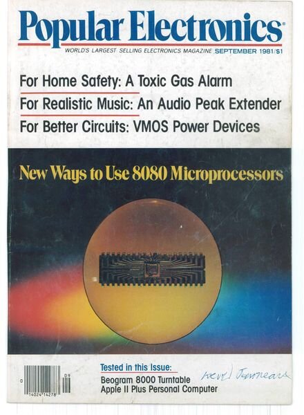 Popular Electronics – 1981-09 Cover