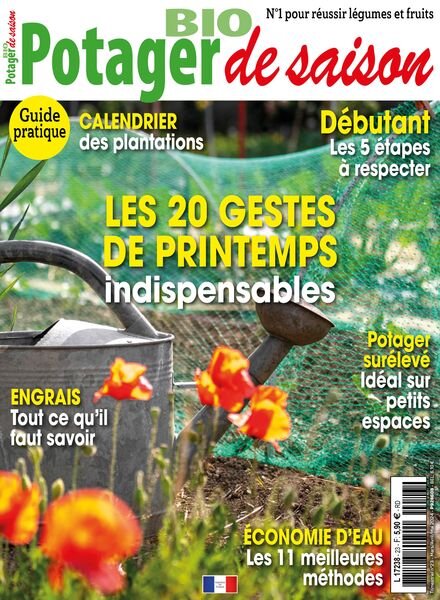 Potager Bio de Saison – Mars-Avril-Mai 2024 Cover