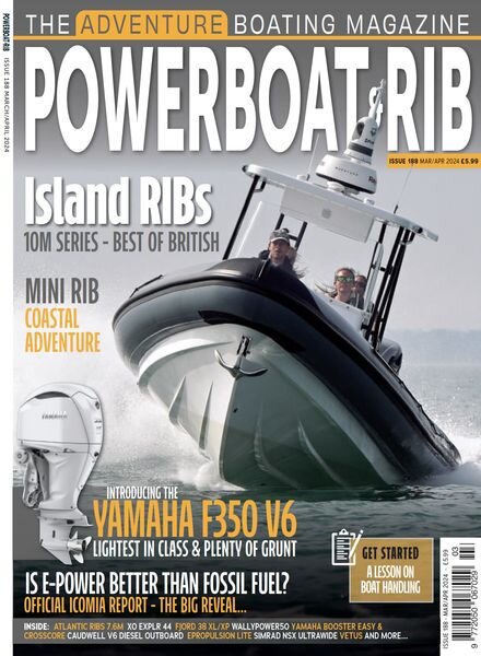 Powerboat & RIB – Issue 188 – March-April 2024 Cover