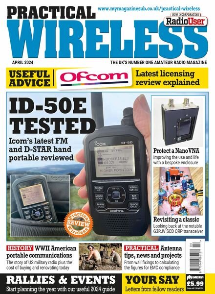 Practical Wireless – April 2024 Cover