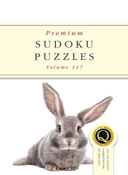 Premium Sudoku Puzzles – Issue 117 – March 2024 Cover