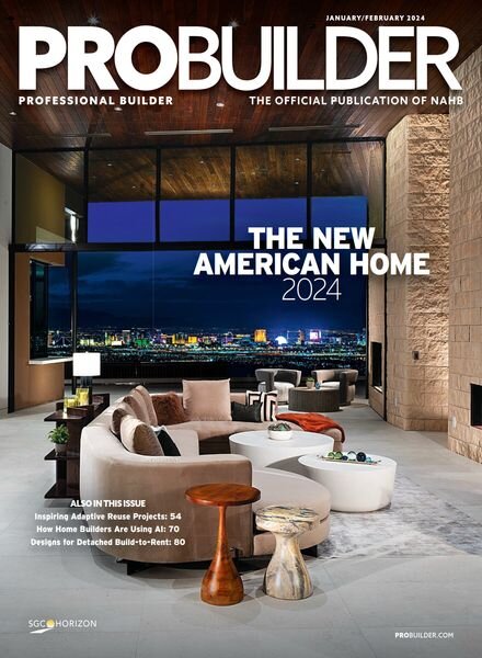 Professional Builder – January-February 2024 Cover