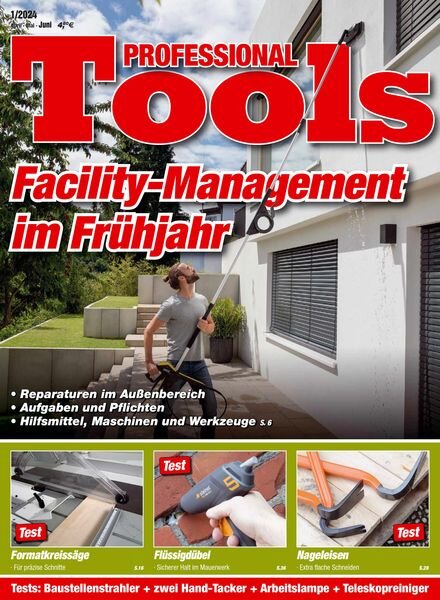 Professional Tools – April-Mai-Juni 2024 Cover
