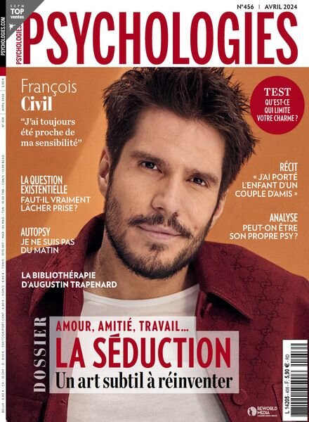 Psychologies France – Avril 2024 Cover