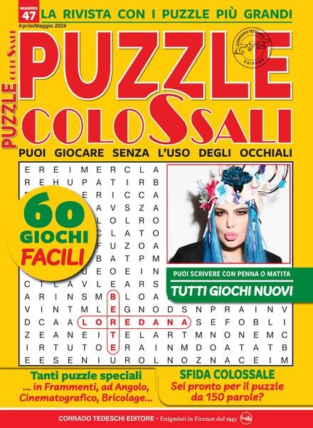 Puzzle Colossali – Aprile-Maggio 2024 Cover