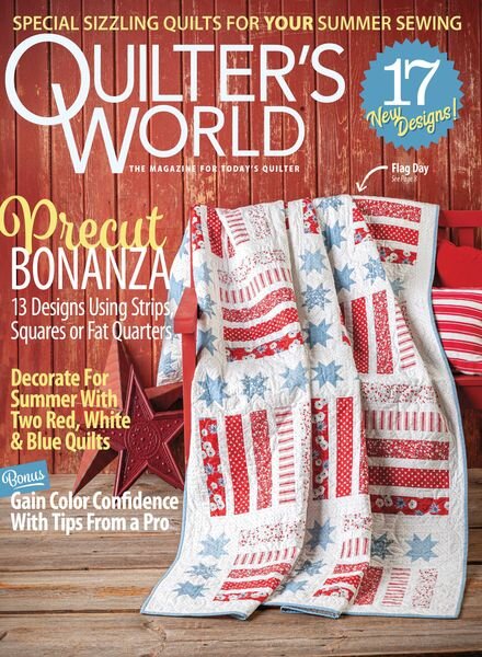 Quilter’s World – Summer 2024 Cover