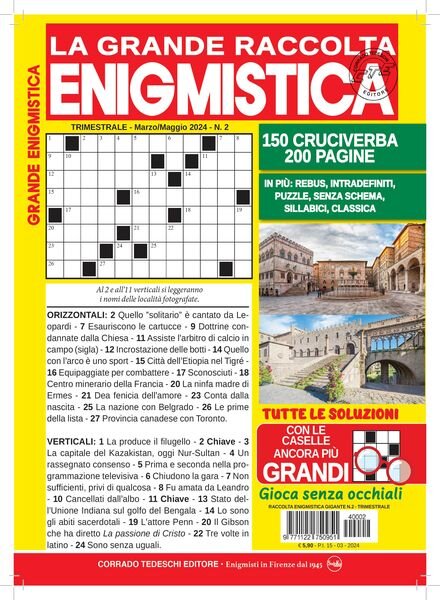 Raccolta Enigmistica – 15 Marzo 2024 Cover