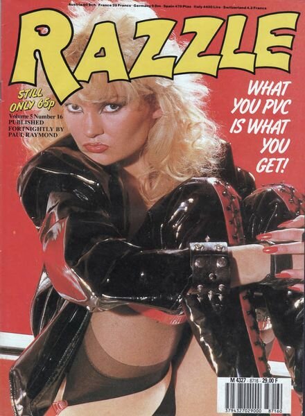 Razzle – Volume 5 Number 16 1987 Cover