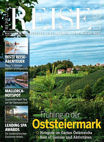 Reiselust – 12 Marz 2024 Cover
