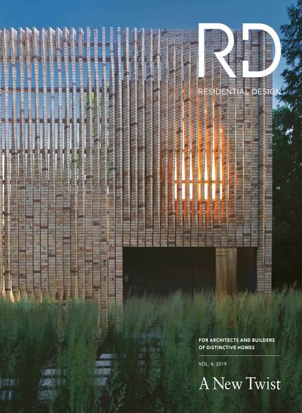 Residential Design – Vol 4 2019 Cover