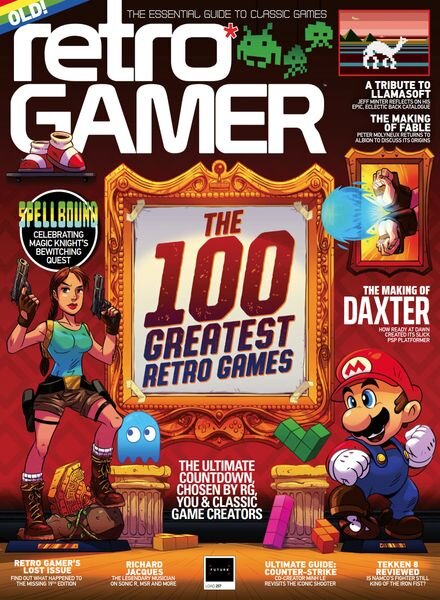 Retro Gamer UK – Issue 257 – March 2024 Cover