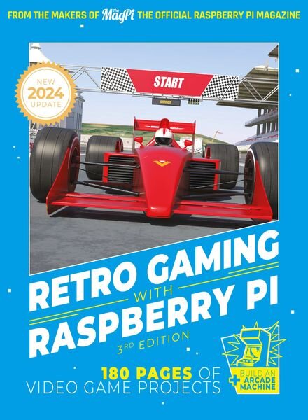 Retro Gaming With Raspberry Pi – 3rd Edition – March 2024 Cover