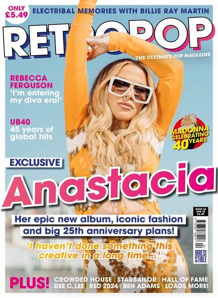 Retro Pop – April 2024 Cover