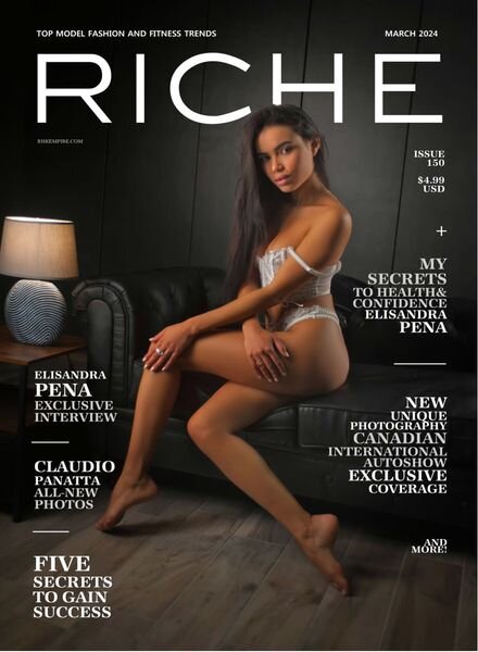 Riche Magazine – Issue 150 – March 2024 Cover