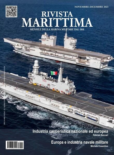 Rivista Marittima – Novembre-Dicembre 2023 Cover
