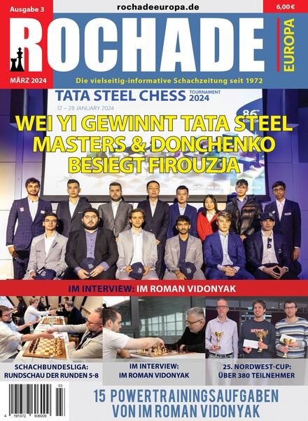 Rochade Europa – Marz 2024 Cover