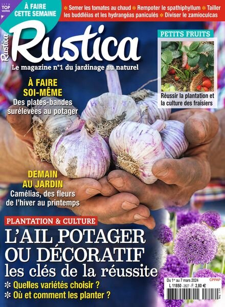 Rustica – 1er Mars 2024 Cover