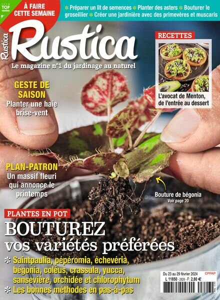 Rustica – 23 Fevrier 2024 Cover