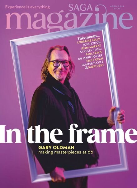 Saga Magazine – April 2024 Cover