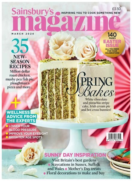 Sainsbury’s Magazine – March 2024 Cover