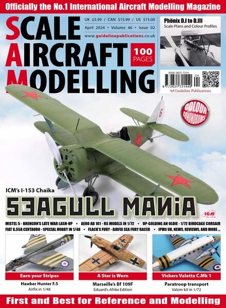 Scale Aircraft Modelling – April 2024 Cover