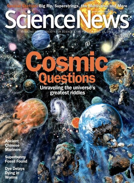 Science News – 23 April 2011 Cover