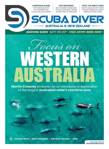 Scuba Diver Australia & New Zealand – Issue 68 – March 2024 Cover