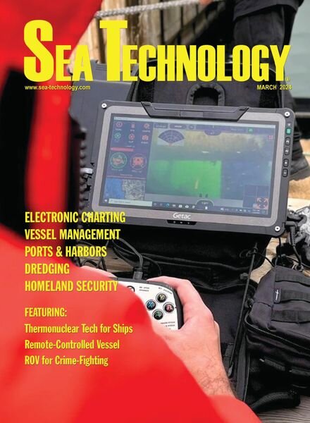 Sea Technology – March 2024 Cover