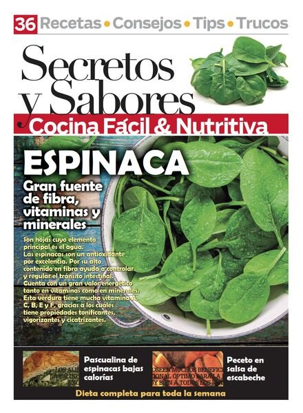 Secretos & Sabores – Febrero 2024 Cover
