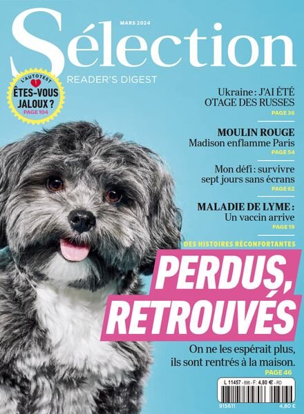 Selection Reader’s Digest France – Mars 2024 Cover