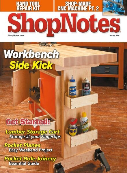 ShopNotes Magazine – March 2024 Cover