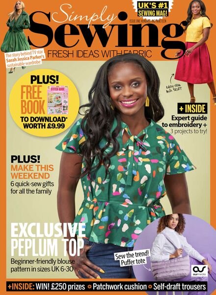 Simply Sewing – Issue 119 – March 2024 Cover
