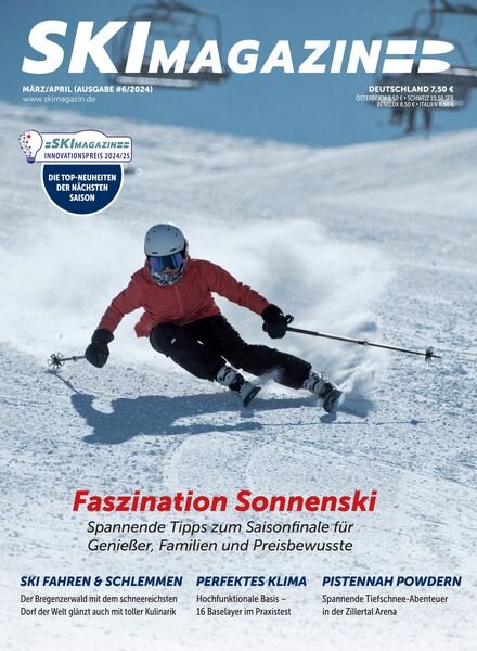 SkiMAGAZIN – Marz-April 2024 Cover