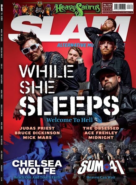 SLAM Alternative Music Magazine – Marz-April 2024 Cover